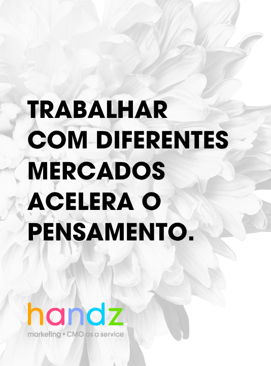 Trabalhar com diferentes mercados acelera o pensamento
