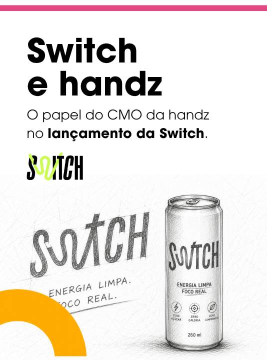 O papel do CMO Pontual da handz no lançamento da Switch