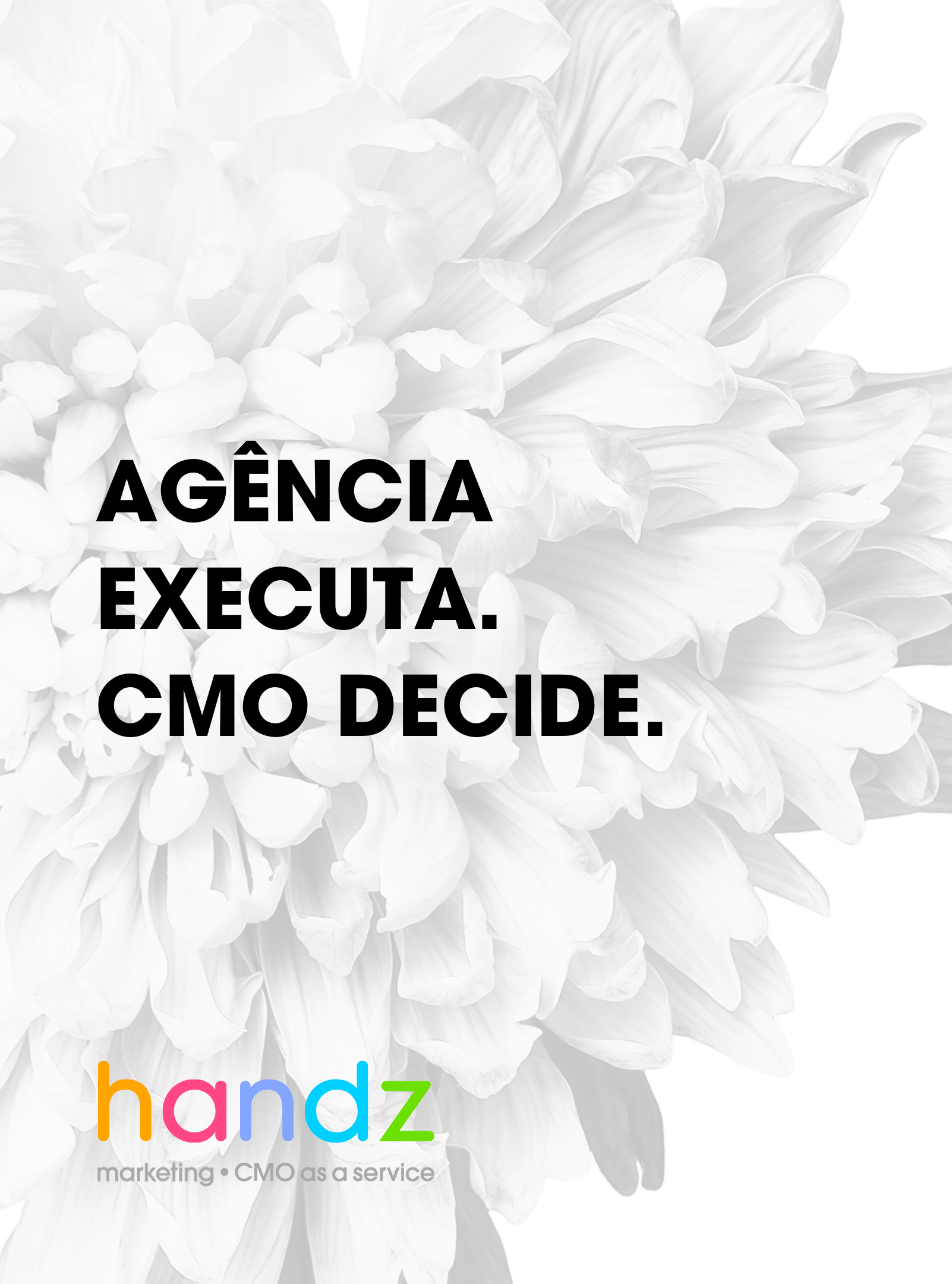O problema de quem só executa.